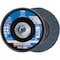 Pferd Flap Disc, 5''x5/8-11, Z SG POWER STEELOX, 50 Grit, T29, Conical, Zirconia 64560 - alternate 1